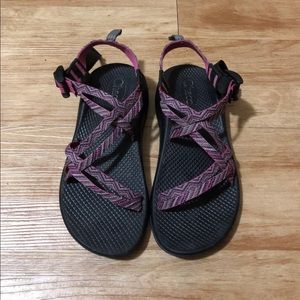 Purple Dual Strap Chacos